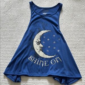 Blue Moon Graphic Tank Top